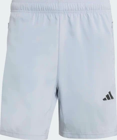 adidas Workout Essentials Base 3 Stripes Hose kurz halo silver/black (Herren)