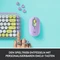Logitech POP Keys Wireless Mechanical Keyboard, Logi Bolt, Daydream, TTC BROWN, USB/Bluetooth, DE Vorschaubild