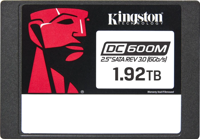 Kingston DC600M Data Center Series Mixed-Use SSD - 1DWPD 1.92TB, SED, 2.5" / SATA 6Gb/s