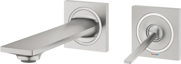 Grohe Allure 2-Loch-Waschtischbatterie supersteel