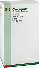 Lohmann & Rauscher Curapor Wundverband steril chirurgisch, 10 x 20cm, 50 Stück