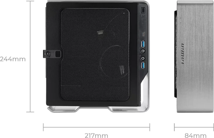 In Win Chopin Max Silver, Mini-ITX, 200W