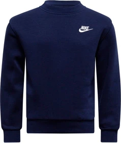 Nike Sportswear Club Fleece Sweatshirt midnight navy/white (Junior)