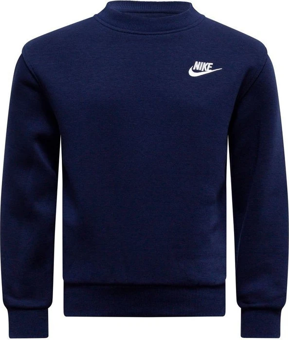 Nike Sportswear Club Fleece Sweatshirt midnight navy/white (Junior)