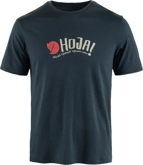 Fjällräven Hoja Wool Funktionsshirt kurzarm dark navy (Herren)