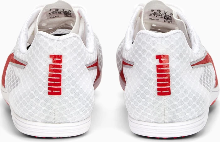 Puma evoSPEED Distance 11 puma white/puma red/metallic silver