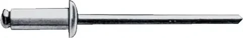 Gesipa Stahl/Stahl Flachrundkopf Blindniete 4x16mm, 500 Stück