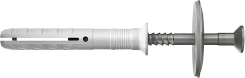 fischer N 6x40/10 S D A2 Nageldübel Schrauben/Dübel-Sortiment, 50 Stück