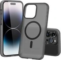 Nevox StyleShell Invisio MagSafe für Apple iPhone 16 Pro Max schwarz/transparent