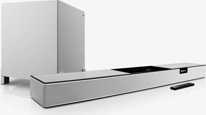 Teufel Cinebar Pro 2 für Dolby Atmos 5.1.2-Set weiß