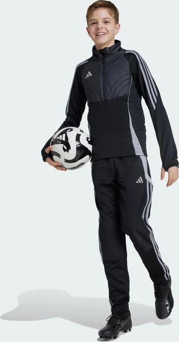 adidas Tiro 24 Winterized Funktionsshirt langarm black/light onix (Junior)