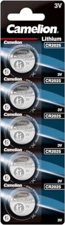 Camelion CR2025, 5er-Pack