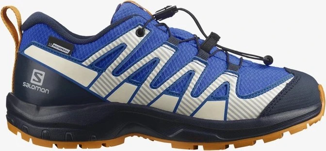 Salomon XA Pro V8 CSWP palace blue/navy blazer/butterscotch (Junior)
