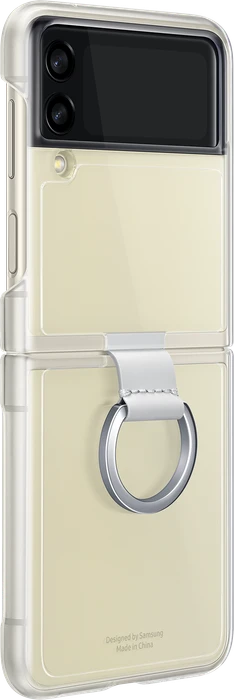 Samsung Clear Cover with Ring für Galaxy Z Flip 3 5G transparent