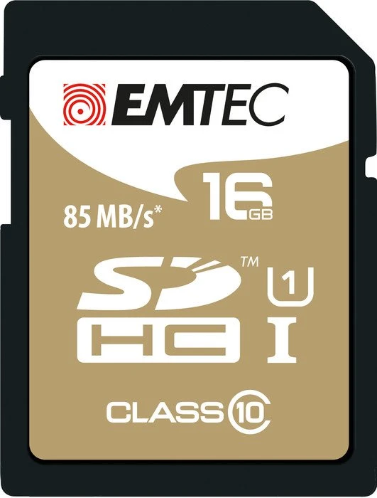 Emtec Gold+ R85/W21 16GB, UHS-I U1, Class 10
