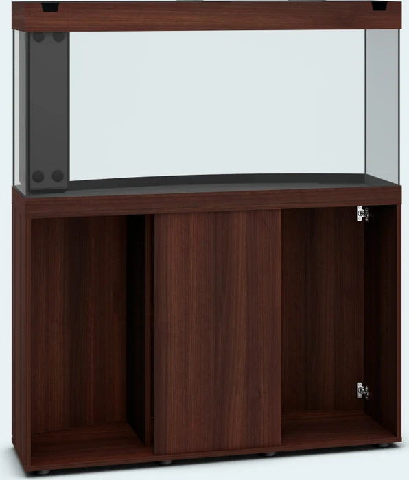 Juwel Vision 260 LED Aquarium-Set mit Unterschrank, dunkles Holz/dunkles Holz, 260l