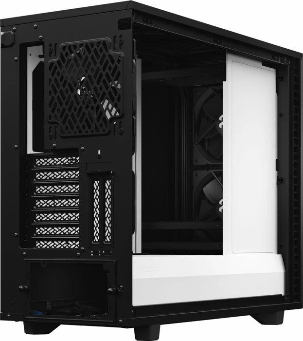 Fractal Design Define 7 Black/White TG Clear Tint, Glasfenster, schallgedämmt