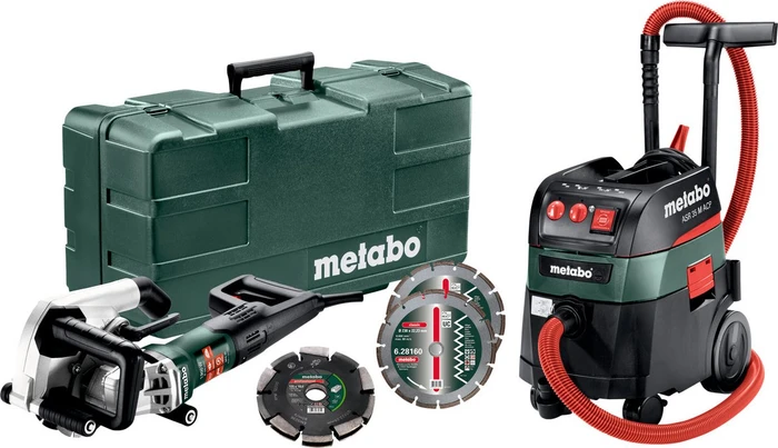 Metabo MFE 40 + ASR 35 M ACP Set Elektro-Mauernutfräse inkl. Koffer + Absaugsystem