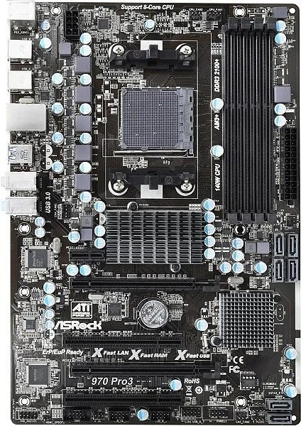 ASRock 970 Pro3 (AMD AM3+)
