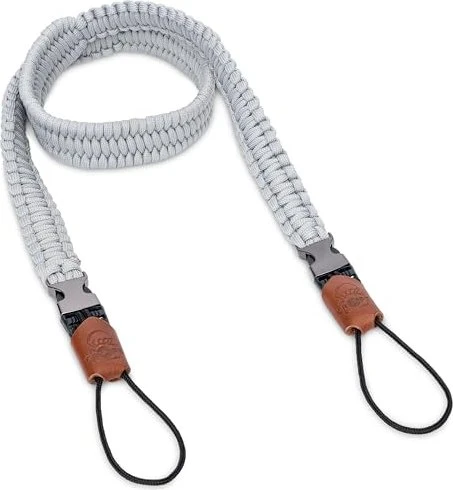 C-Rope Kameragurt Traveler aus Paracord 100cm Cool Gray