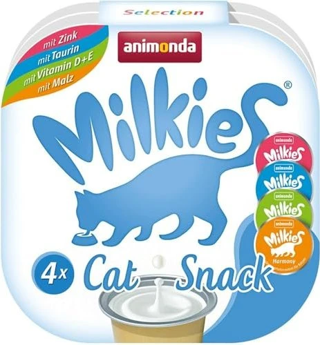 animonda Milkies Cat Snack Selection, 60g (4x 15g)
