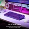 Corsair Gaming K65 Plus Wireless 75% RGB, Atomic Purple, MLX RED V2, USB/Bluetooth, UK Vorschaubild