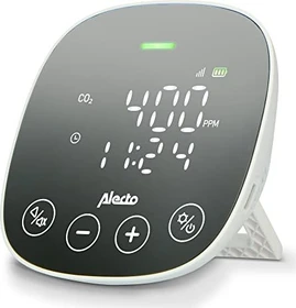 Alecto AQ30 CO2-Messgerät weiß, digital