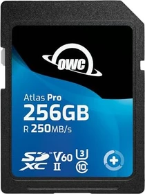 OWC Atlas Pro R250/W130 256GB, UHS-II U3, Class 10