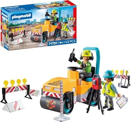 Playmobil 71751 Straßenwalze
