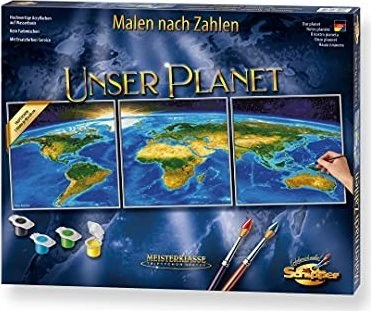 Schipper Arts & Crafts Malen nach Zahlen Unser Planet