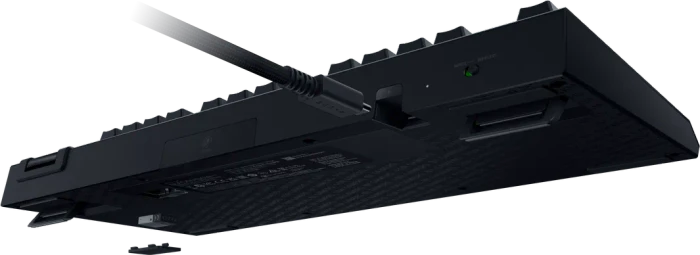 Razer BlackWidow V4 TKL Hyperspeed, hot-swap, Razer ORANGE Tactile Gen-3, USB/Bluetooth, DE