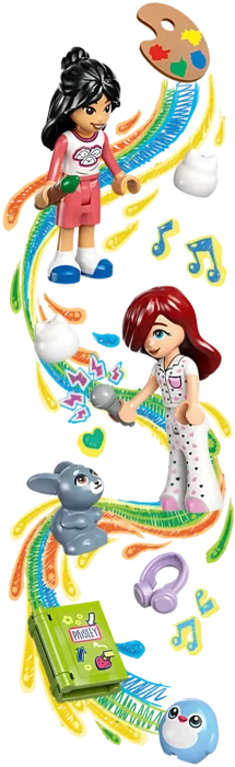 LEGO Friends - Paisleys Zimmer