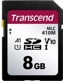 Transcend 410M R95/W20 8GB, UHS-I U1, A1, Class 10