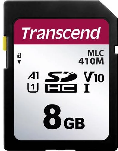 Transcend Industrial 410M, SD UHS-I U1, A1, V10