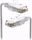 Ubiquiti UniFi Etherlighting Patchkabel, Cat6, RJ-45/RJ-45, 0.15m, weiß, 24er-Pack (UACC-Cable-Patch-EL-0.15M-W-24)