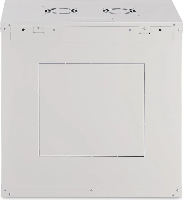 Digitus Dynamic-N Serie 19" Wandgehäuse 12HE, unmontiert, Sicherheitsglastür, IP2X, RAL 7035, 450mm tief