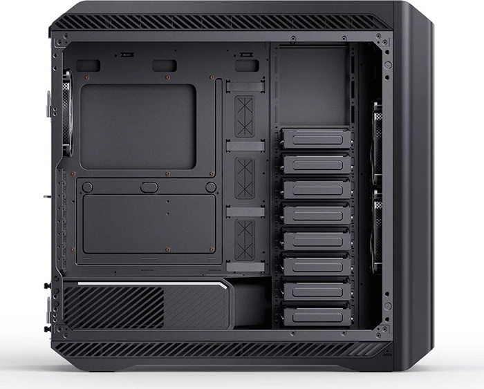 Jonsbo D500 Black, schwarz, Glasfenster