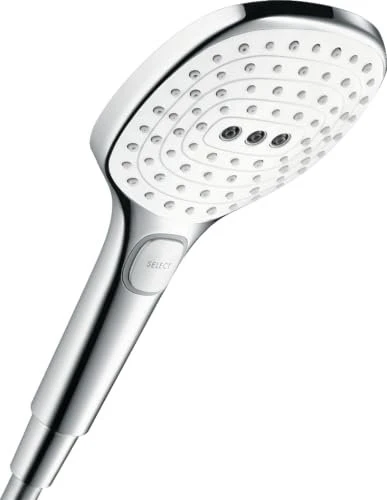Hansgrohe Raindance Select E 120 3jet EcoSmart Handbrause chrom/weiß