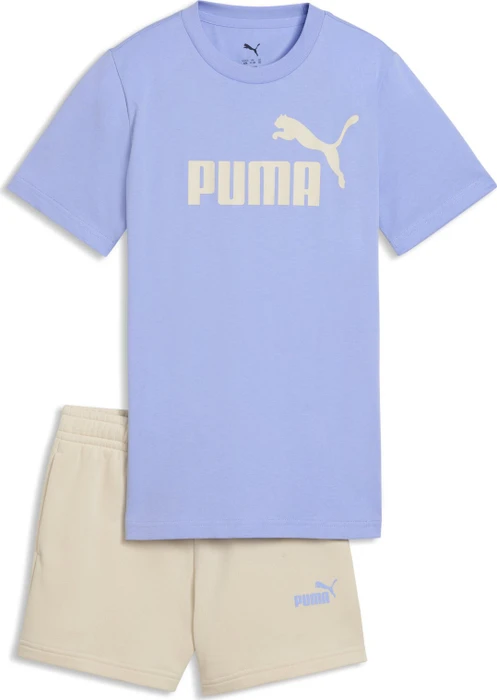 Puma Flaming Love T-Shirt and Shorts Set intense lavender (Junior)