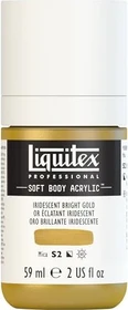 Liquitex Professional Soft Body Acrylic iridescent bright gold, 59ml
