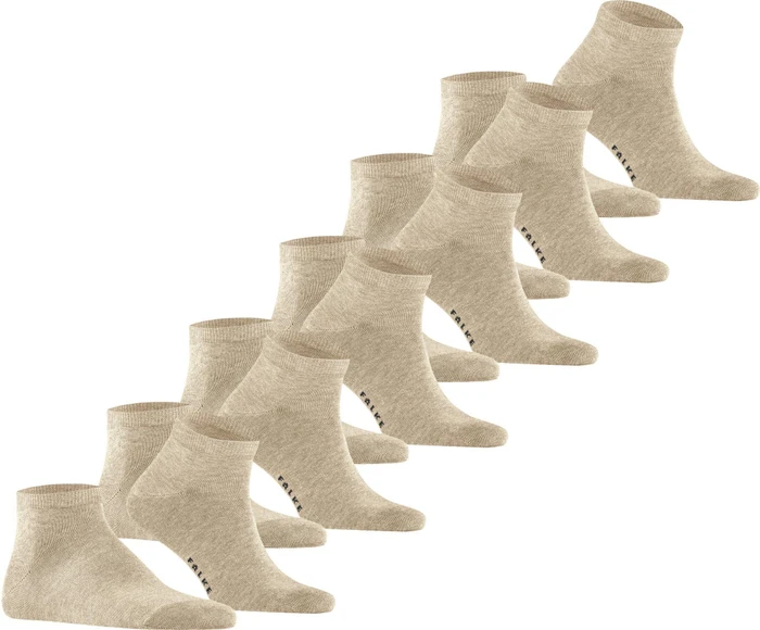 Falke Happy Socken sand mel., 6 Paare (Herren)