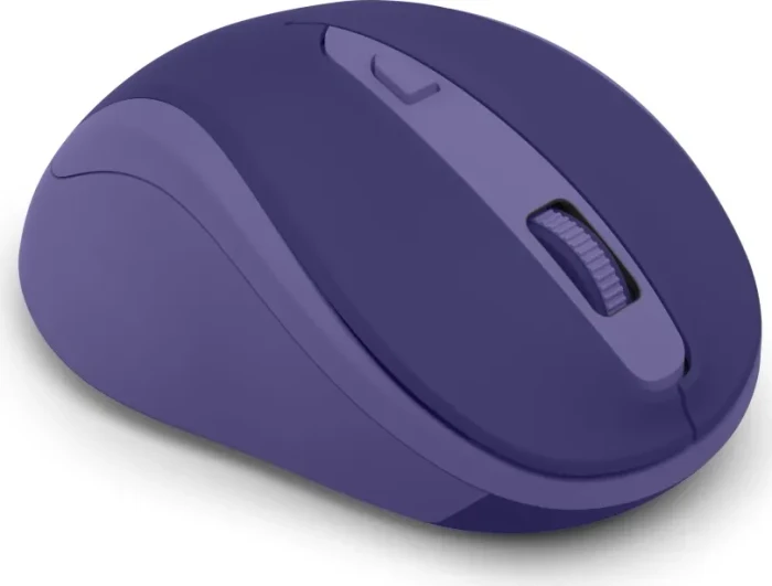 Hama WM-400 Silent Wireless 6-Button Mouse blau/violett, USB