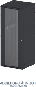 Triton RMA N 19" Standverteiler, 800x800 42HE, Sicherheitsglastür, IP20, schwarz, 800mm tief