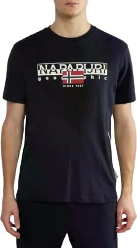 Napapijri Aylmer T-Shirt kurzarm schwarz (Herren)
