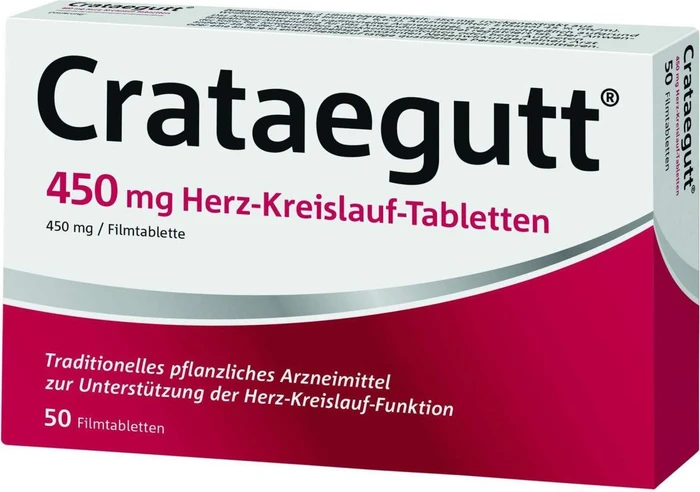 Crataegutt novo 450mg Filmtabletten, 50 Stück