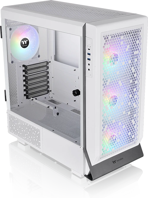 Thermaltake Ceres 500 TG ARGB Snow Edition, weiß, Glasfenster