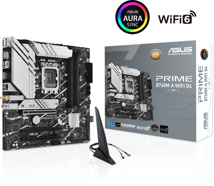 ASUS Prime B760M-A D4-CSM (Intel 1700)