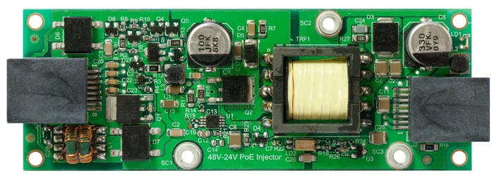 MikroTik RouterBOARD 48V to 24V Gb LAN PoE Transformator