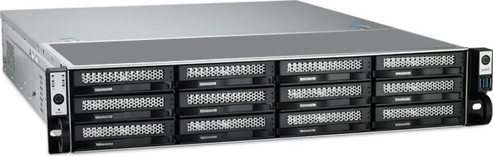 TerraMaster U12-500 Plus, Intel Core i7-1255U, 16GB RAM, 2x RJ-45 10GBase-T, 1x USB-C 3.1, 2HE