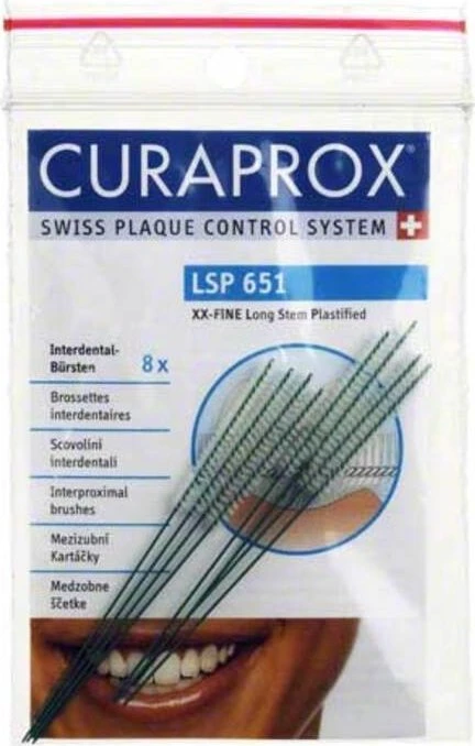 Curaden Curaprox LSP651 Interdentalbürste, 8 Stück